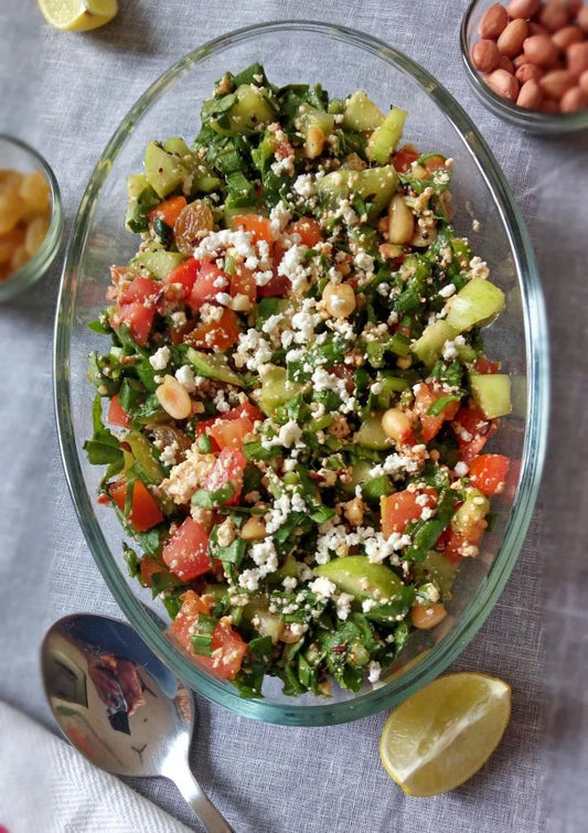 SPINACH AND PANEER SALAD